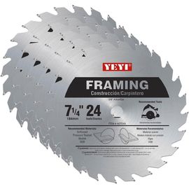 뜨거운 판매 7-1/4" x 24T DKO TCT 안내장은 미국을 위해 톱날이 나무를 자르기를 위한 DIY를 시장에 내놓을 것을