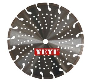 Dia 180mm 300mm 400mm 다이아몬드 콘크리트, 사암, 아스팔트는 톱날 분단된 유형을