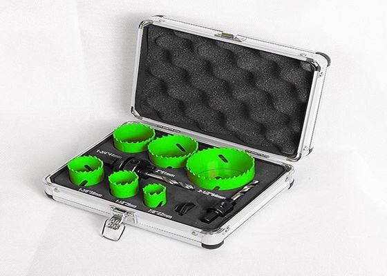 교련 7/8"는 1-1/8" 22mm 29mm 2 인치 구멍 스테인리스/알루미늄 상자를 가진 톱 세트를