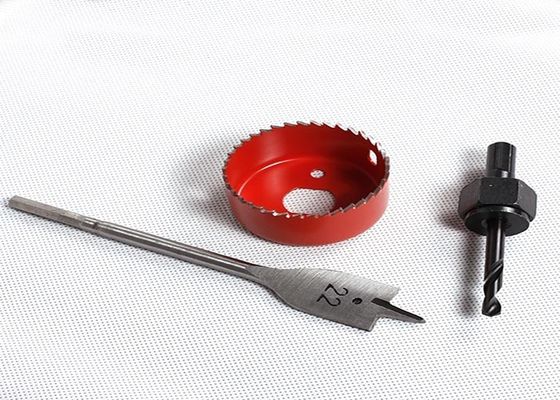 대직경 2-1/8" 54mm는 7/8" 22mm 구멍 안으로 나무/플라스틱을 자르기 교련할 것을 보았습니다