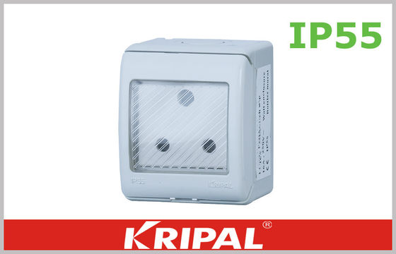 남아프리카 옥외 마개 소켓/15 Amp 둥근 핀 소켓 250V