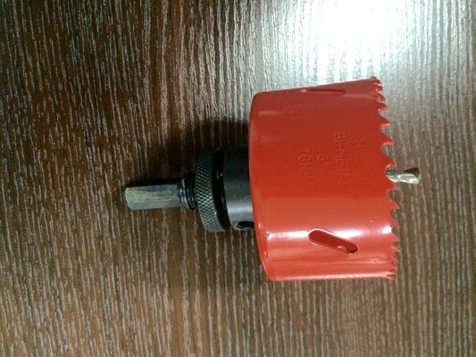 비스무트 금속 절단 구멍은 아버 연장, 대직경을 구멍이 본 1/4 인치 38mm 보았습니다