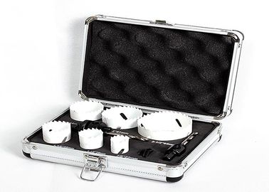 아버 9PC는 깊은 곳에서 1-3/4" 구멍이 금속을 본 44mm를, 대직경 구멍 톱 세트를 잘랐습니다