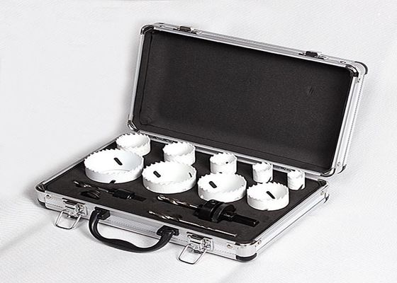 목제/플라스틱 비스무트 금속은 2 인치 구멍 57mm 톱 세트 51mm를 알루미늄 케이스에 64mm