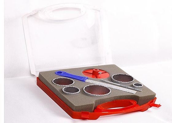 안내장 73mm 텅스텐 탄화물 구멍은 2-7/8가" 도와 금속 절단 구멍 톱 세트를 보았습니다
